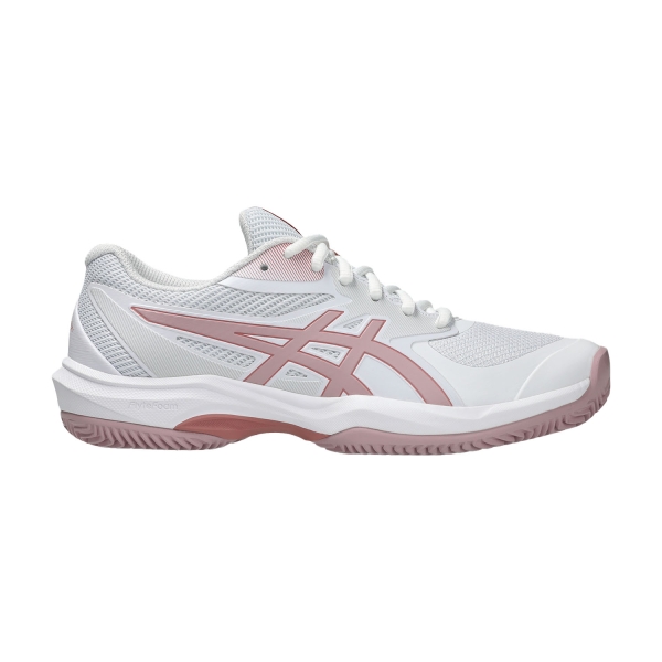 Women's Padel Shoes ASICS Game FF Clay/OC  White/Morganite 1042A282103