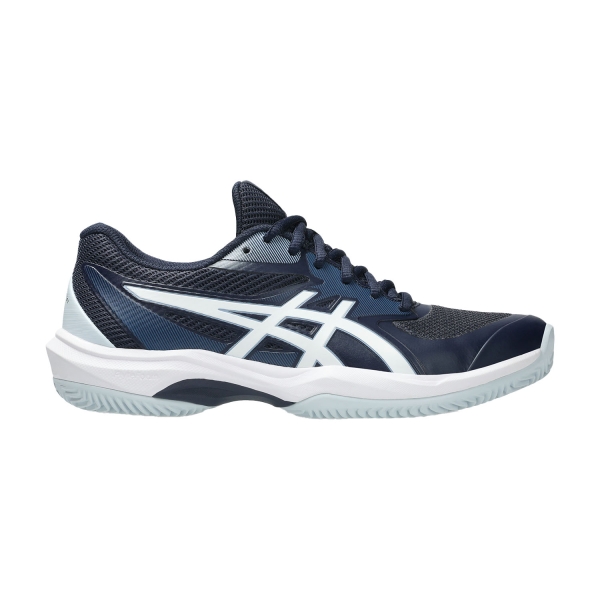 Women's Padel Shoes ASICS Game FF Clay/OC  Midnight/White 1042A282400