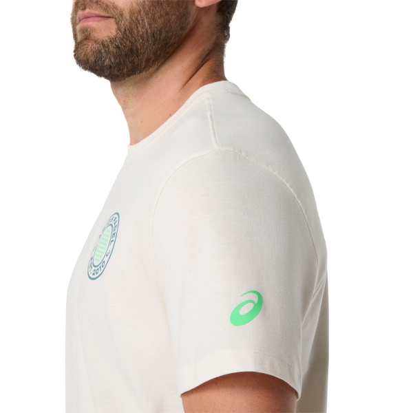 ASICS Court Graphic Pro Camiseta - Cream