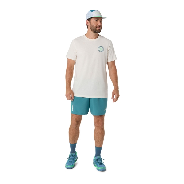 ASICS Court Graphic Pro Camiseta - Cream