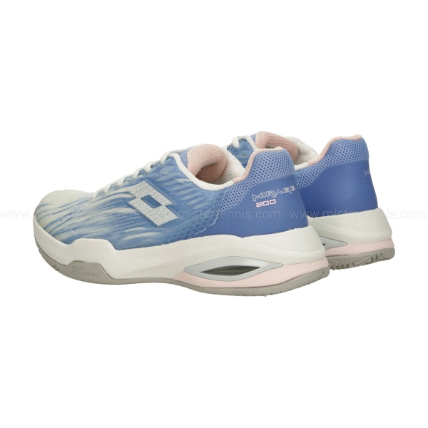 Lotto Mirage 200 II PRT Clay - Serenity Blue/All White/Perfume Rose