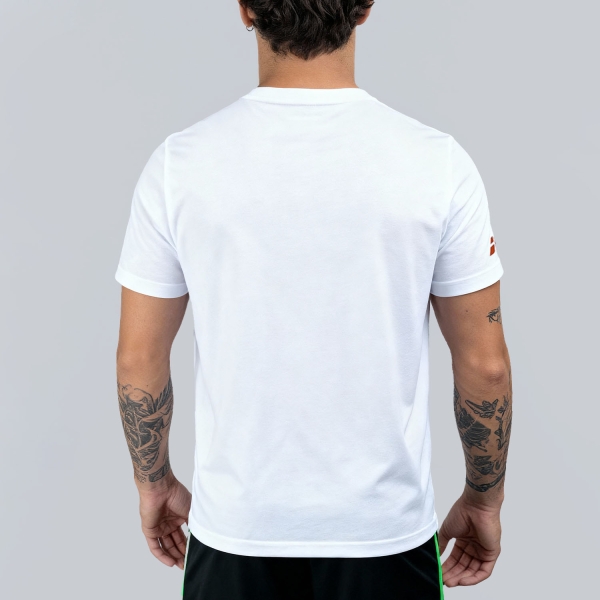 Babolat Juan Lebrón Logo Camiseta - White