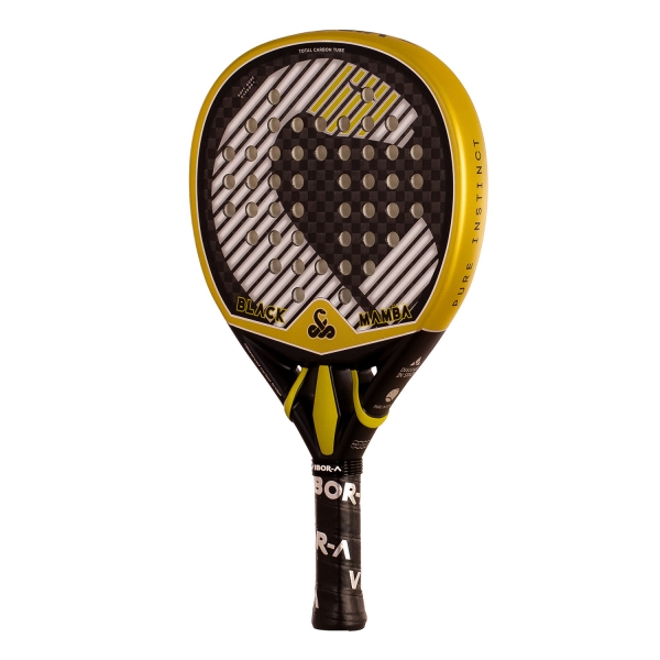 Vibor-A Black Mamba Radical 12K 3.0 Padel - Black/Yellow