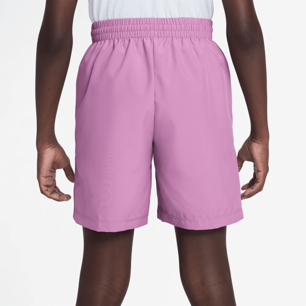 Nike Dri-FIT Icon 6in Shorts Niño - Light Magenta/White