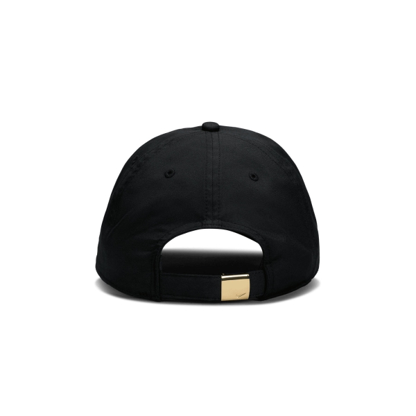 Nike Dri-FIT Club Cappello - Black/Metallic Gold
