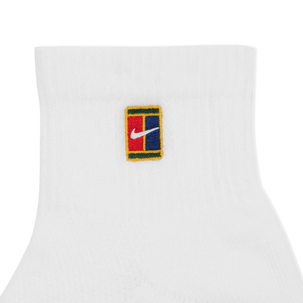 Nike Court Everyday Elevated x 3 Calze - White