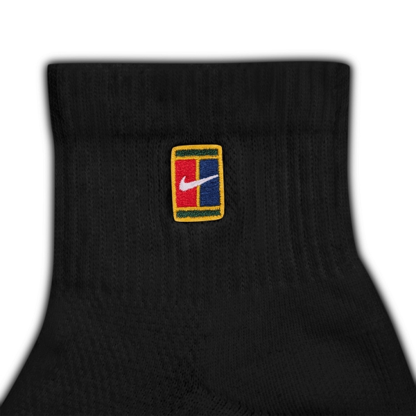 Nike Court Everyday Elevated x 3 Calze - Black