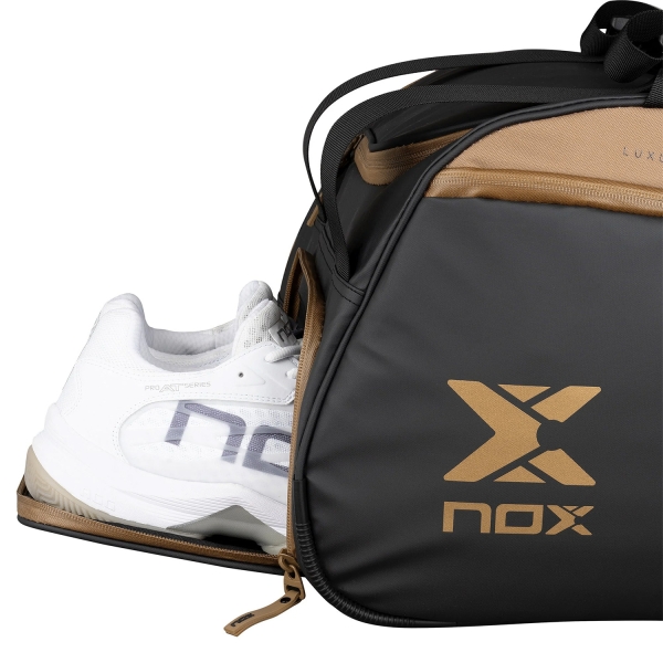 NOX Luxury Open Bag - Black/Brown