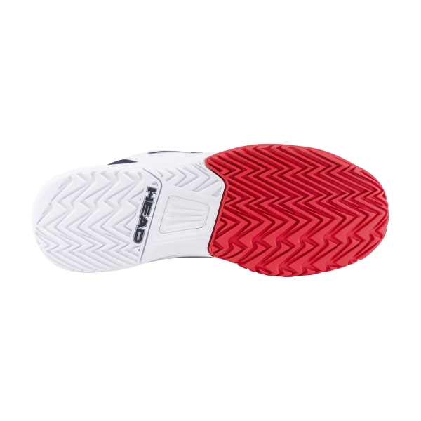 HEAD Revolt Pro 5.0 Niños - White/Navy