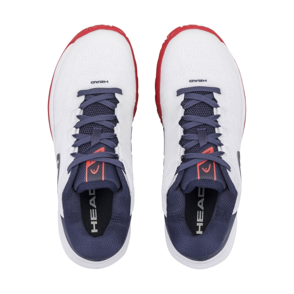 HEAD Revolt Pro 5.0 Niños - White/Navy