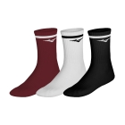 Mizuno Line x 3 Calcetines - San Dried Tomato/White/Black