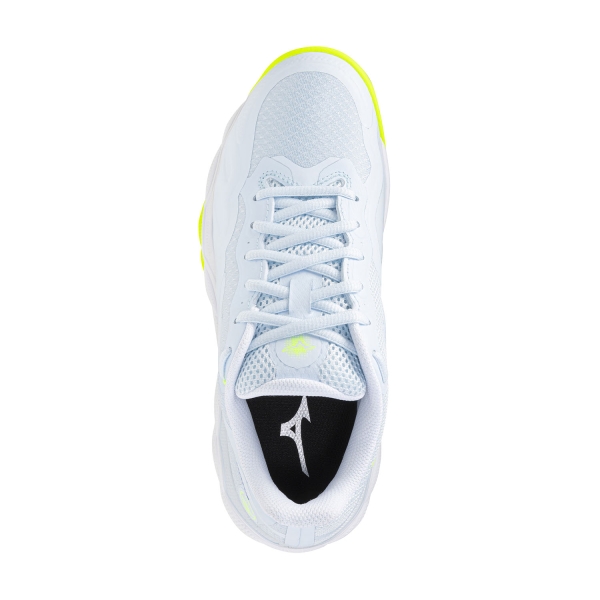 Mizuno Wave Enforce Court Clay - Ice Water/Lightning Yellow/Ancient Water