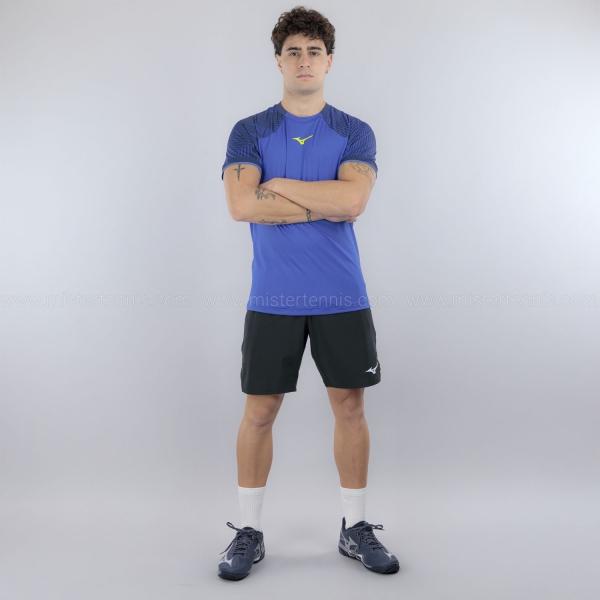 Mizuno Stargazer Shadow T-Shirt - Dazzling Blue