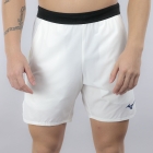 Mizuno Stragazer 7in Shorts - White/Yellow Mizuno Stragazer 7in Shorts - White/Yellow