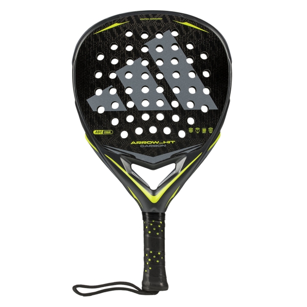 adidas Arrow Hit Carbon Padel - Anthracite/Silver