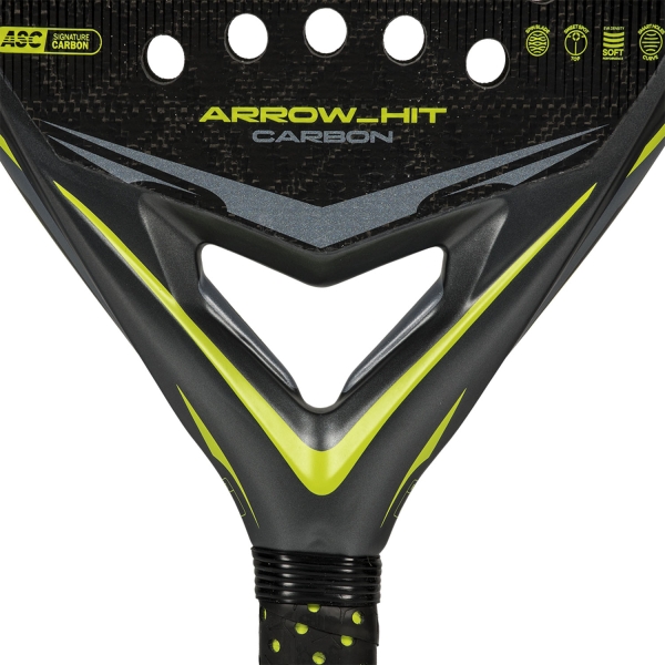 adidas Arrow Hit Carbon Padel - Anthracite/Silver