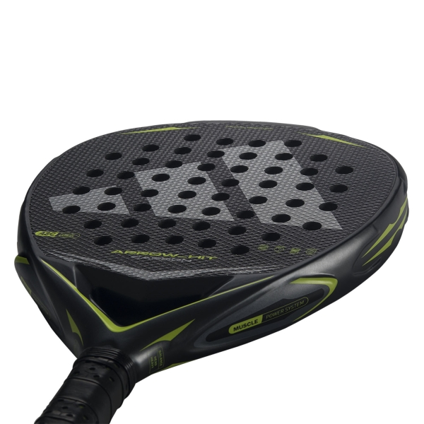 adidas Arrow Hit Carbon Padel - Anthracite/Silver