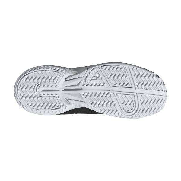 adidas Courtflash Bambini - FTWR White/Silver Metallic/Core Black