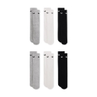 Nike Everyday Cushion Crew x 6 Calze - Black/Grey/White Nike Everyday Cushion Crew x 6 Calze - Black/Grey/White