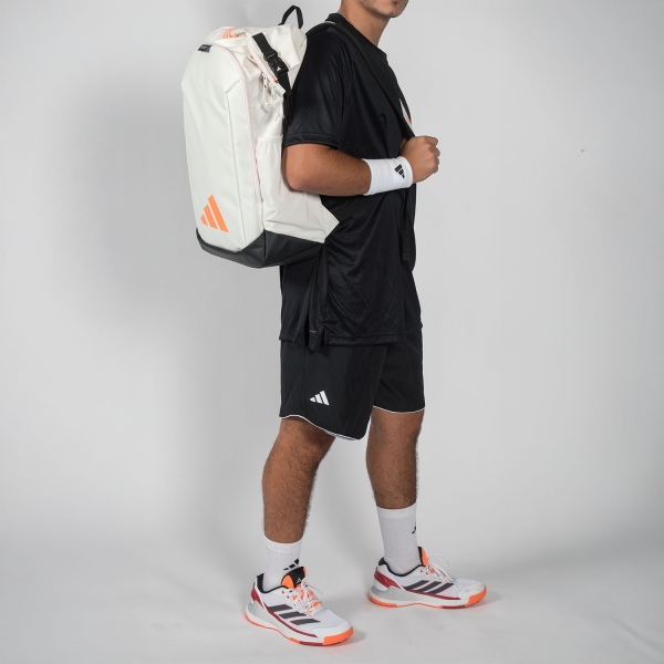 adidas Multigame Pro Backpack - Offwhite/Orange