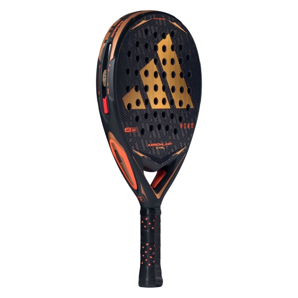 adidas Arrow Hit CTRL Padel - Black/Orange