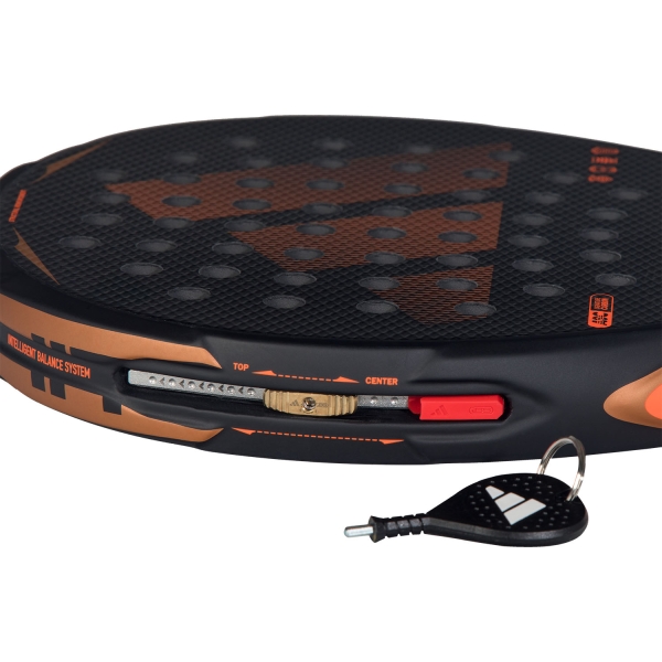 adidas Arrow Hit CTRL Padel - Black/Orange