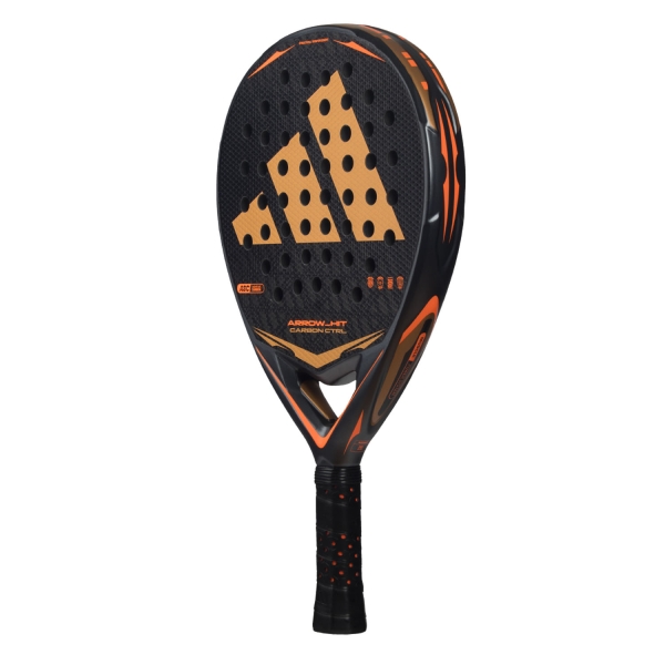 adidas Arrow Hit Carbon CTRL Padel - Anthracite/Orange