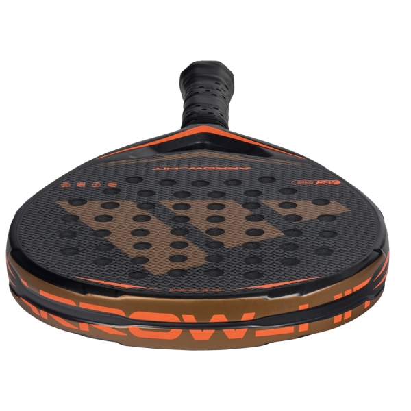adidas Arrow Hit Carbon CTRL Padel - Anthracite/Orange