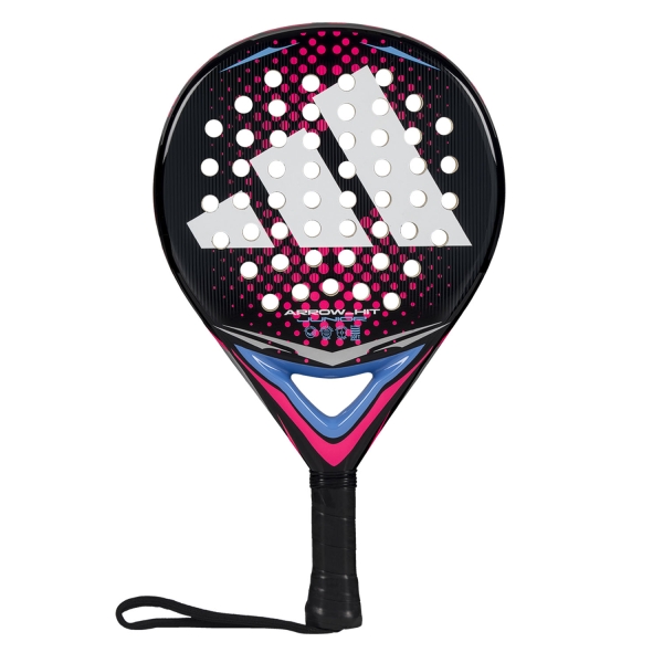 adidas Arrow Hit Junior Padel - White/Pink