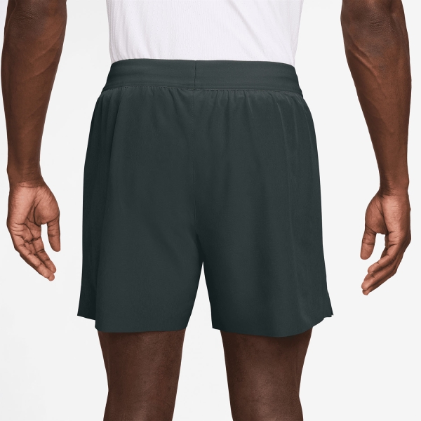Nike Court Advantage 6in Shorts - Black Spruce/White