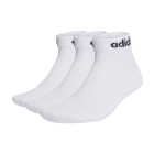adidas Linear Cushioned Low x 3 Calze - White/Black adidas Linear Cushioned Low x 3 Calze - White/Black