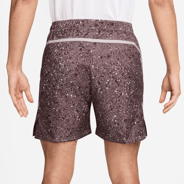 Nike Court Victory AOP 7in Pantaloncini - Tattoo/Platinum Violet/White