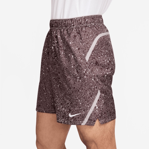 Nike Court Victory AOP 7in Pantaloncini - Tattoo/Platinum Violet/White