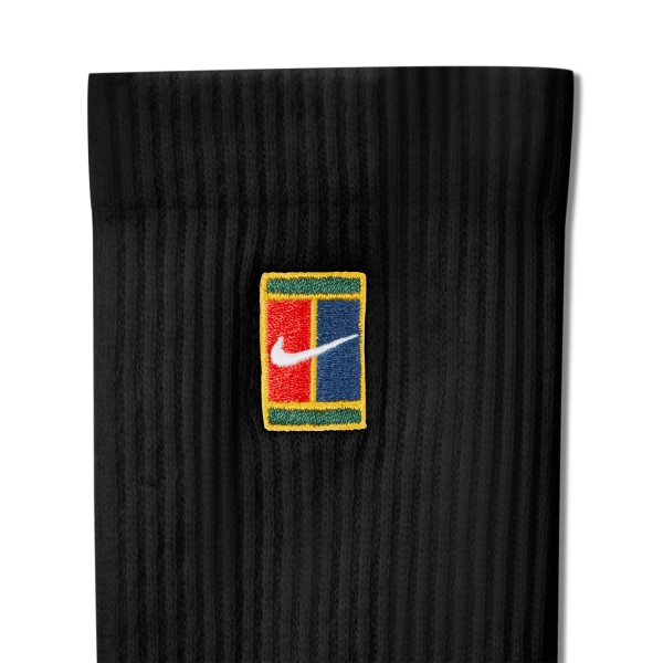 Nike Court Everyday Elevated x 3 Calze - Black