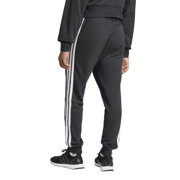 adidas Essential 3-Stripes Pants - Black/White