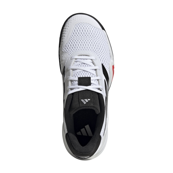 adidas Barricade Bambini - FTWR White/Core Black/Lucid Red