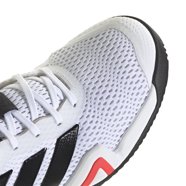 adidas Barricade Bambini - FTWR White/Core Black/Lucid Red