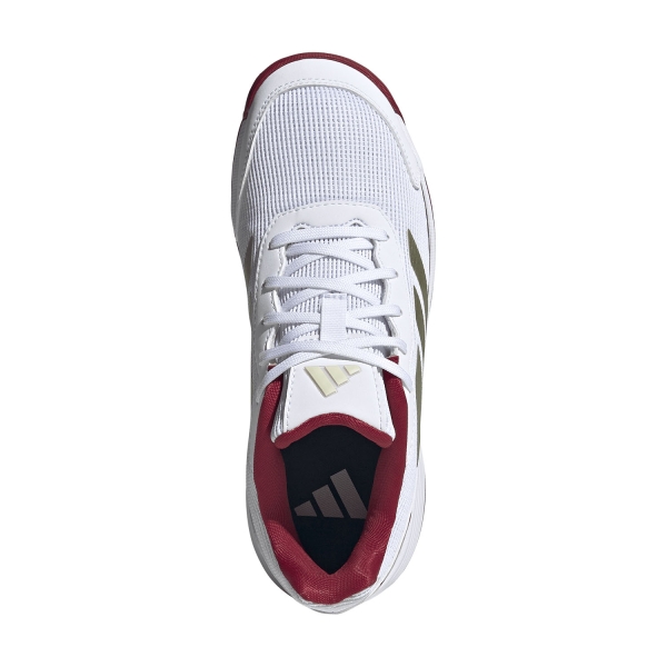 adidas Crazyquick Padel Niños - FTWR White/Ice Gold Metallic