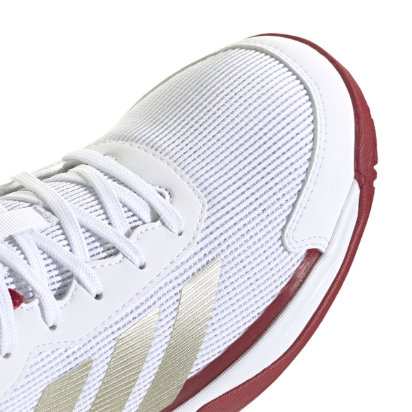 adidas Crazyquick Padel Niños - FTWR White/Ice Gold Metallic