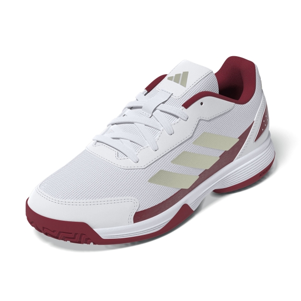 adidas Crazyquick Padel Niños - FTWR White/Ice Gold Metallic