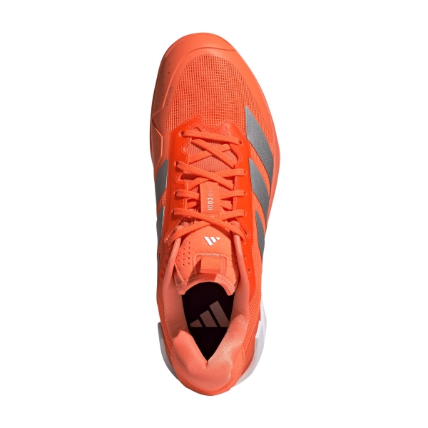 adidas ADIZERO Ubersonic 5 Clay - Lucid Orange/Silver Metallic/Core Black