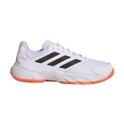 adidas Courtjam Control 3 Clay - FTWR White/Core Black/Lucid Orange adidas Courtjam Control 3 Clay - FTWR White/Core Black/Lucid Orange