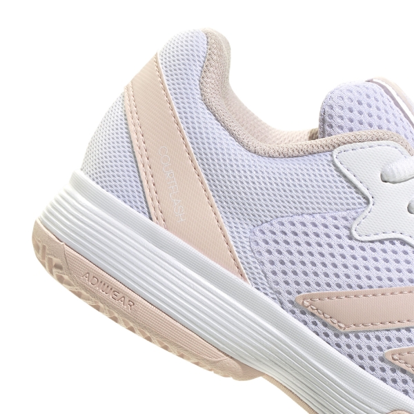 adidas Courtflash Bambini - FTWR White/Wonder Quartz