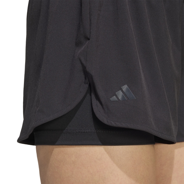 adidas CLIMACOOL Match 2 in 1 2.5in Shorts - Black