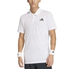 adidas CLIMACOOL+ FreeLift Polo - White adidas CLIMACOOL+ FreeLift Polo - White