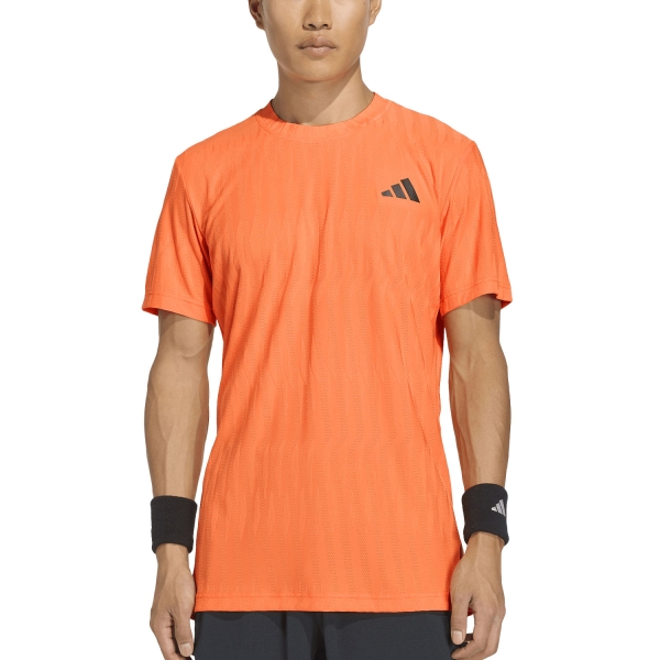Maglietta Padel Uomo adidas FreeLift Airchill Maglietta  Pure Orange KA5891