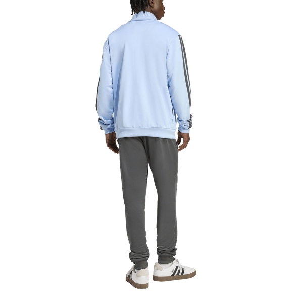adidas Three Stripes Bodysuit - Glow Blue