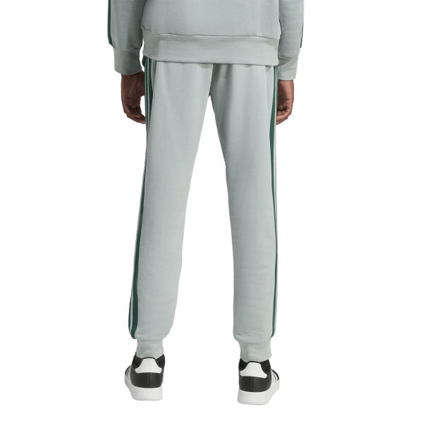 adidas Essential 3-Stripes Pants - Wonder Sage/Collegiate Green