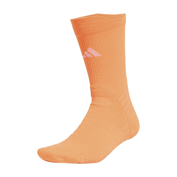 Calze Padel adidas Cushioned Pro Crew Calze  Lucid Orange/White KS7847