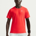 Nike Court Advantage Dri-FIT Maglietta - Chile Red/White Nike Court Advantage Dri-FIT Maglietta - Chile Red/White